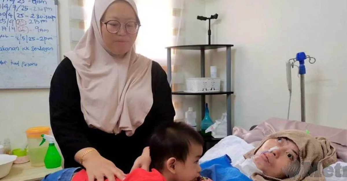 Sudah Empat Tahun Terlantar, Otak Jahidah Rosak Teruk Akibat Dibelasah Suami