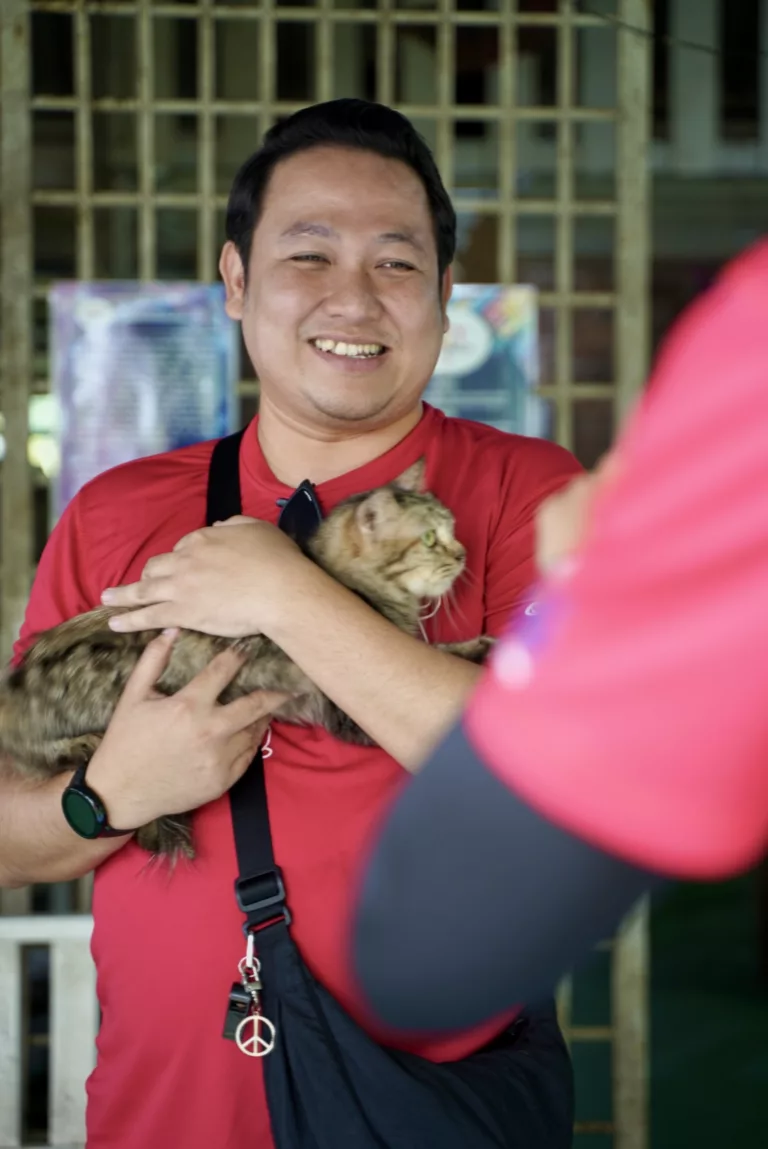 Faizdickie, Influencer Kucing & Komuniti Bersatu Demi Si Comel Terlindung