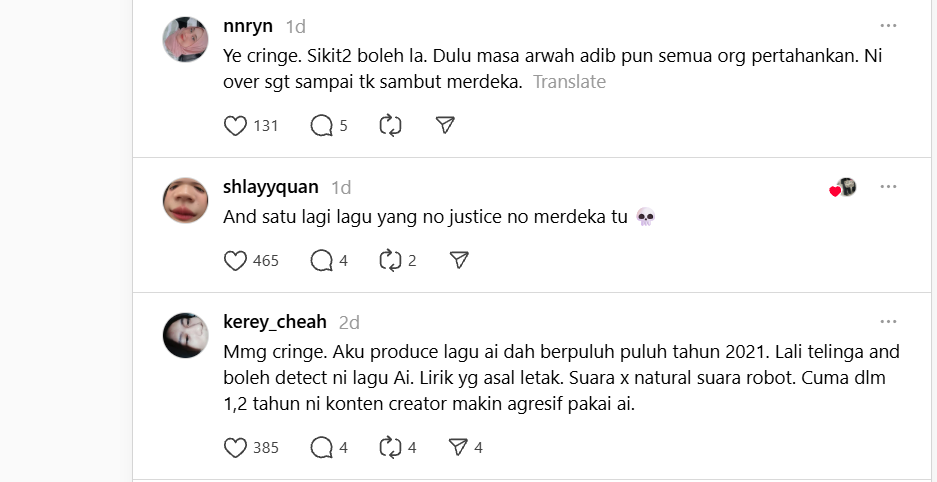 Ramai Mula ‘Benci’ Dengan Lagu “Justice For Zara”? Ada Yang Kata Patut Sedekah Al-Fatihah Saja