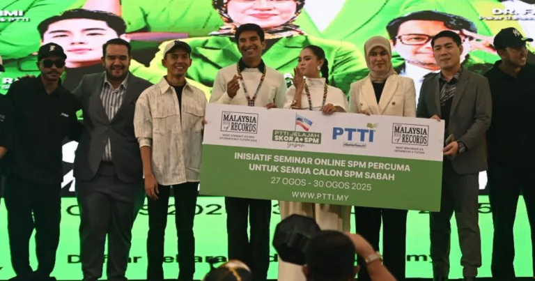Syed Saddiq & Bella Astillah Bersama 4,000 Anak Sabah: Suntik Semangat Hadapi SPM