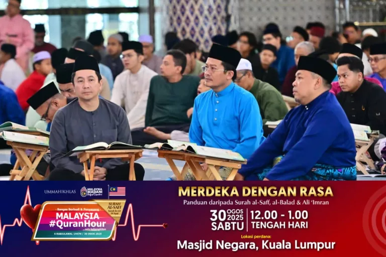 “Malaysia #QuranHour Jadi Warisan Jiwa, Diangkat Dalam Kalendar Pelancongan Negara