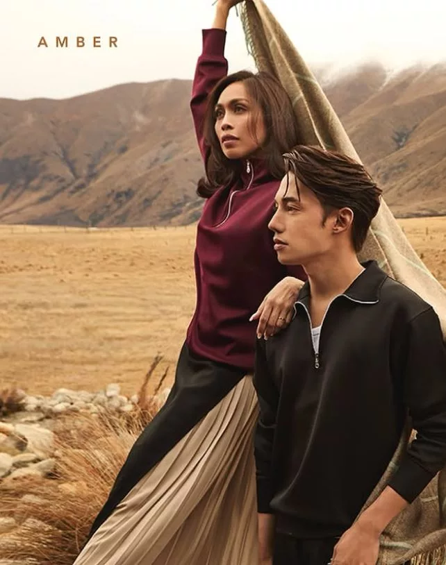 Hael Husaini, Dayang Nurfaizah dipilih sebagai duta rasmi Amber. Aura bintang dan fesyen bersatu