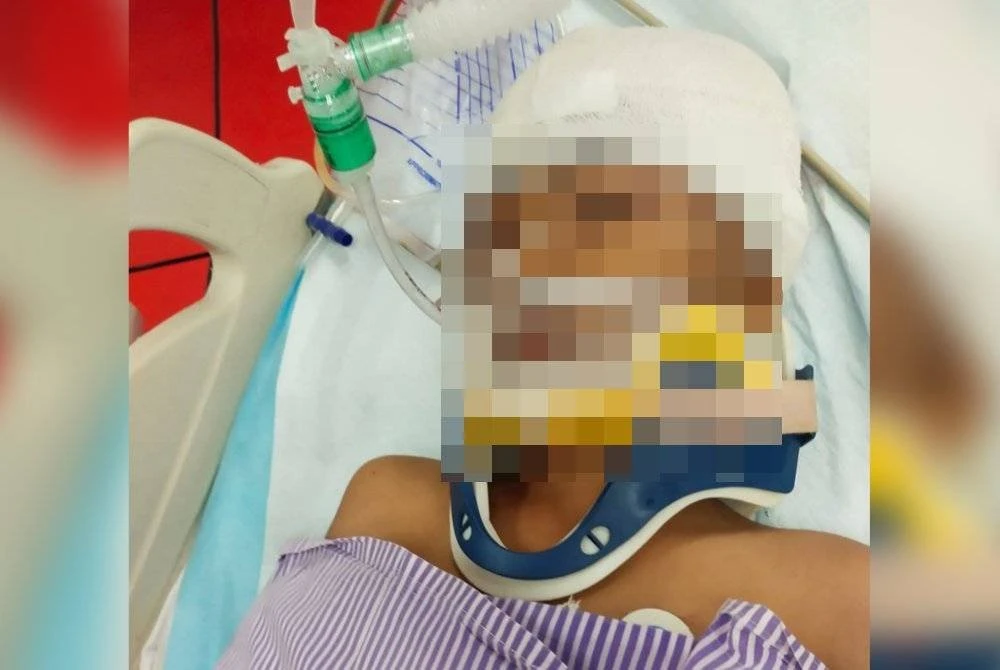 Jantung Kanak-kanak Dipukul Dengan Tukul Terhenti 14 Minit, Keluarga Rayu Doa Buat Ammar