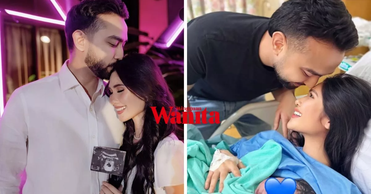 Afifah Nasir Selamat Timang Cahaya Mata Sulung