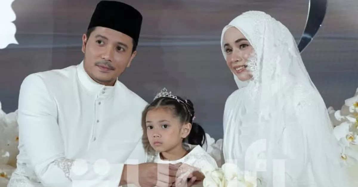 Fattah Amin Kongsi Momen Fatima Tak Mahu Berenggang Ketika Majlis Nikah - "Mungkin Dia Terlalu Rindu.."
