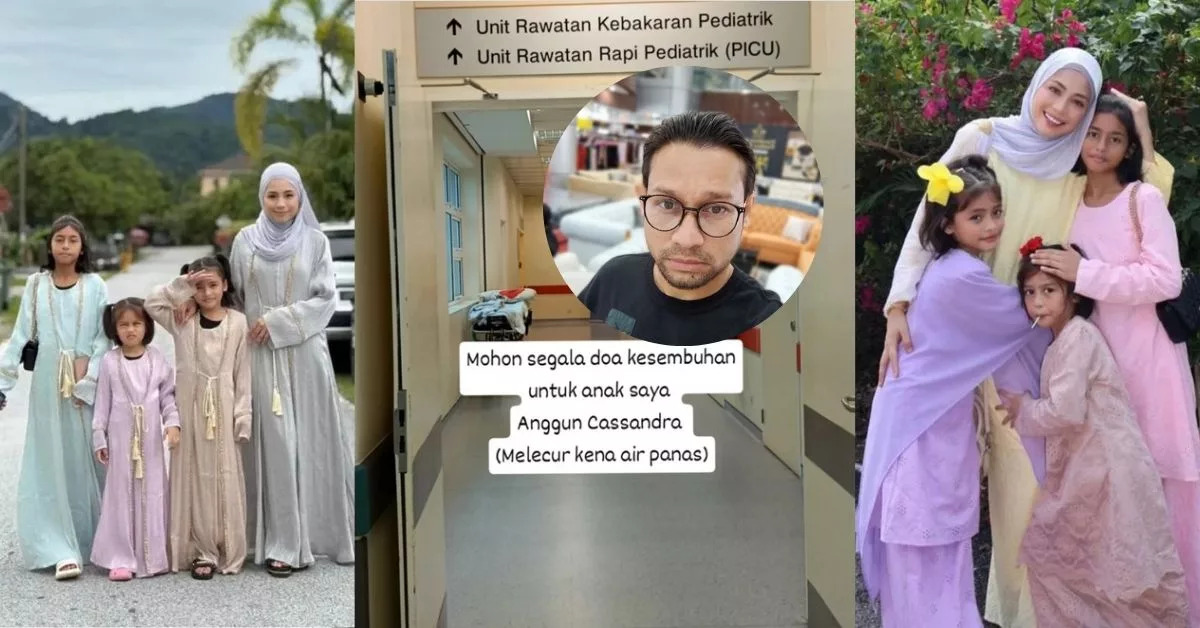 Melecur Terkena Air Panas, Anak Kedua Linda Hashim Masuk Hospital – "Doakan Kesembuhan Untuk Anggun Cassandra"