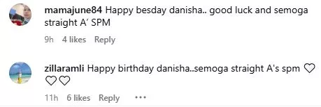 “Tak Pernah Putus Doa, Semoga Maria Danisha Hakim Berjaya Dunia Akhirat Dan Dapat Score Straight A’s Dalam Exam SPM Tahun Ni” Norman Hakim