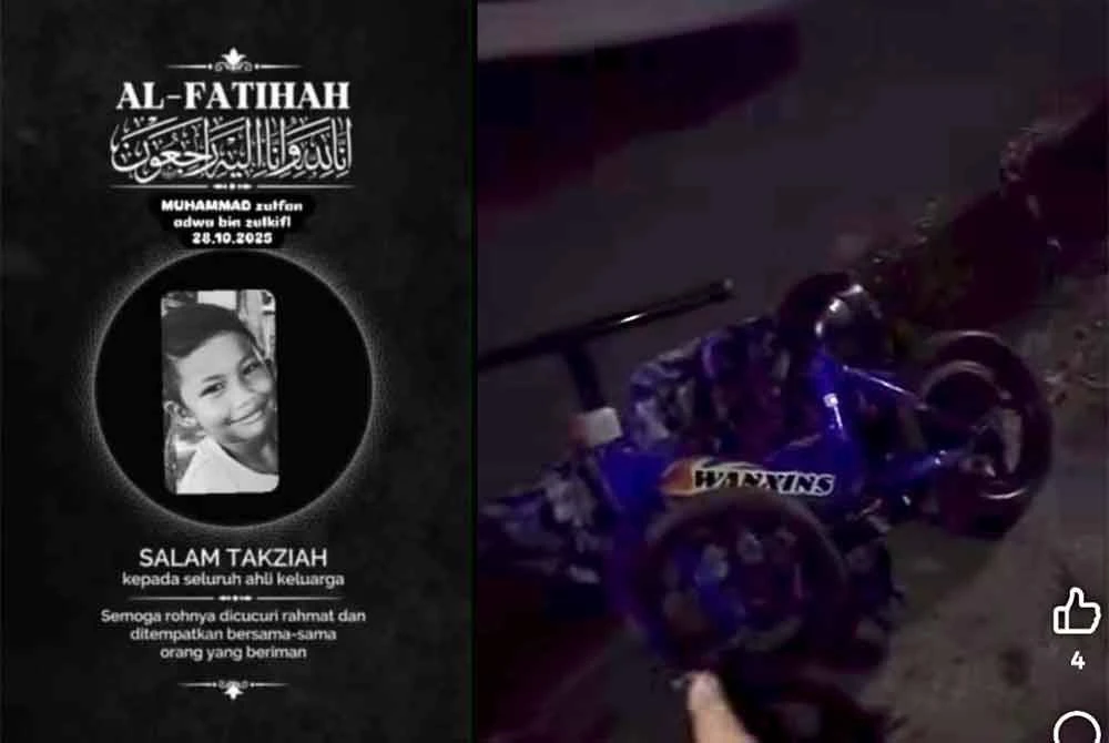 Ibu Budak Lelaki 4 Tahun Maut Dilanggar MPV Ketika Main Basikal Tak Boleh Lupa Ucapan Terakhir Anak – “Ibu, Fan Minta Maaf” 5 Ibu Budak Lelaki 4 Tahun Maut Dilanggar MPV Ketika Main Basikal Tak Boleh Lupa Ucapan Terakhir Anak – “Ibu, Fan Minta Maaf”