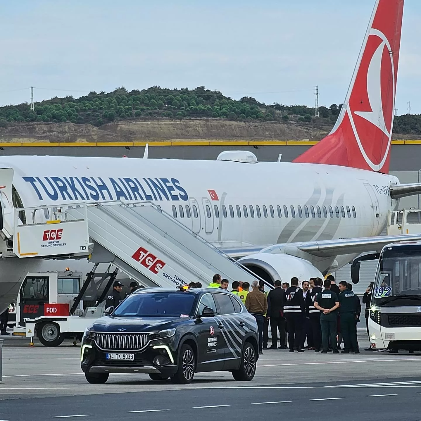 Pesawat Bawa Aktivis GSF Selamat Tiba Di Istanbul