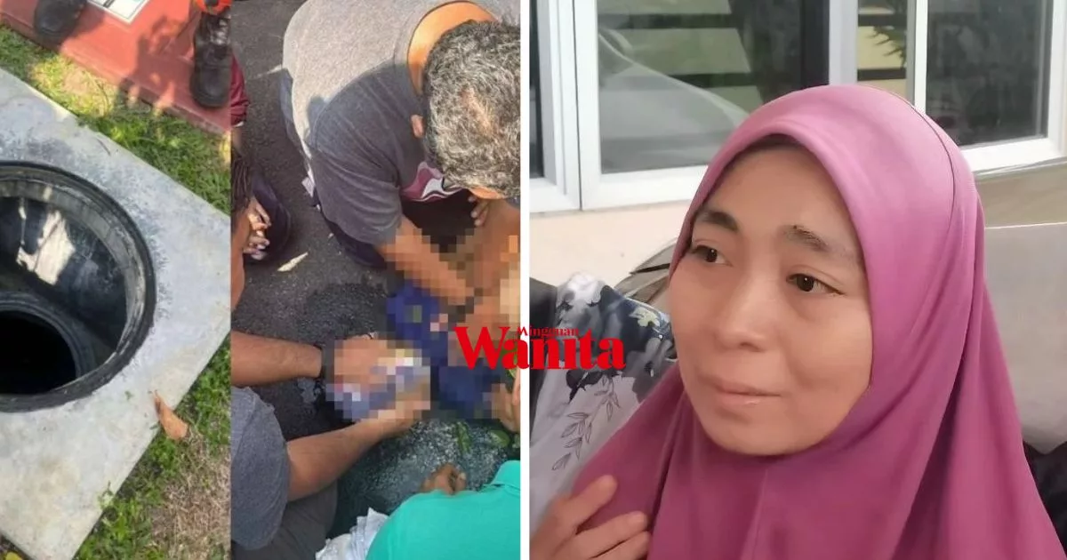 “Setiap Malam Dia Akan Salam & Ucap Selamat Malam…” – Rintihan Rindu Ibu Anak Maut Jatuh Tangki Septik