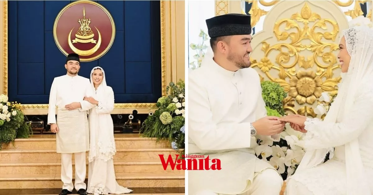 Cinta Diraja Bersemayam Di Istana Alam Shah. Raja Muda Selangor Sah Bergelar Suami YM Datin Paduka Seri Afzaa Fadini