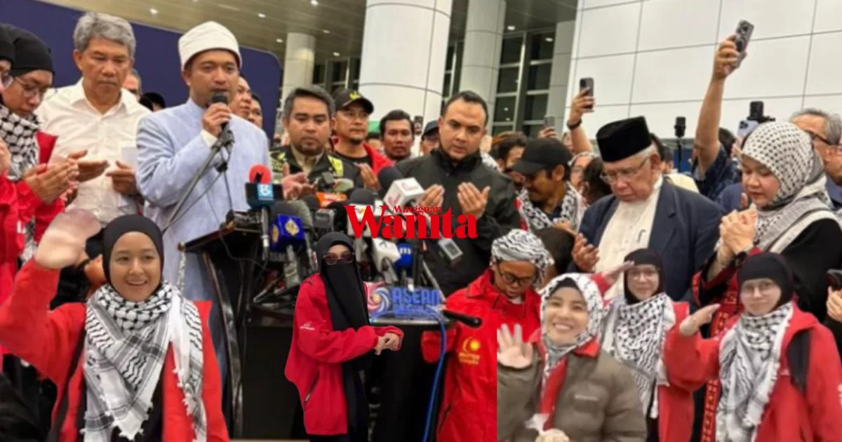 Kepulangan Sukarelawan GSF Disambut Tangisan Syukur & Laungan Takbir