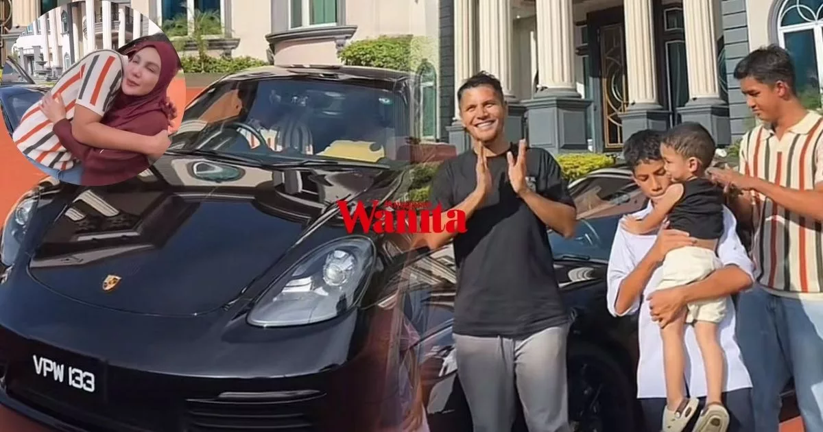 Rezeki Anak Sulung. Hadiah Istimewa Porsche 718 Cayman Untuk Ammar Ahyan