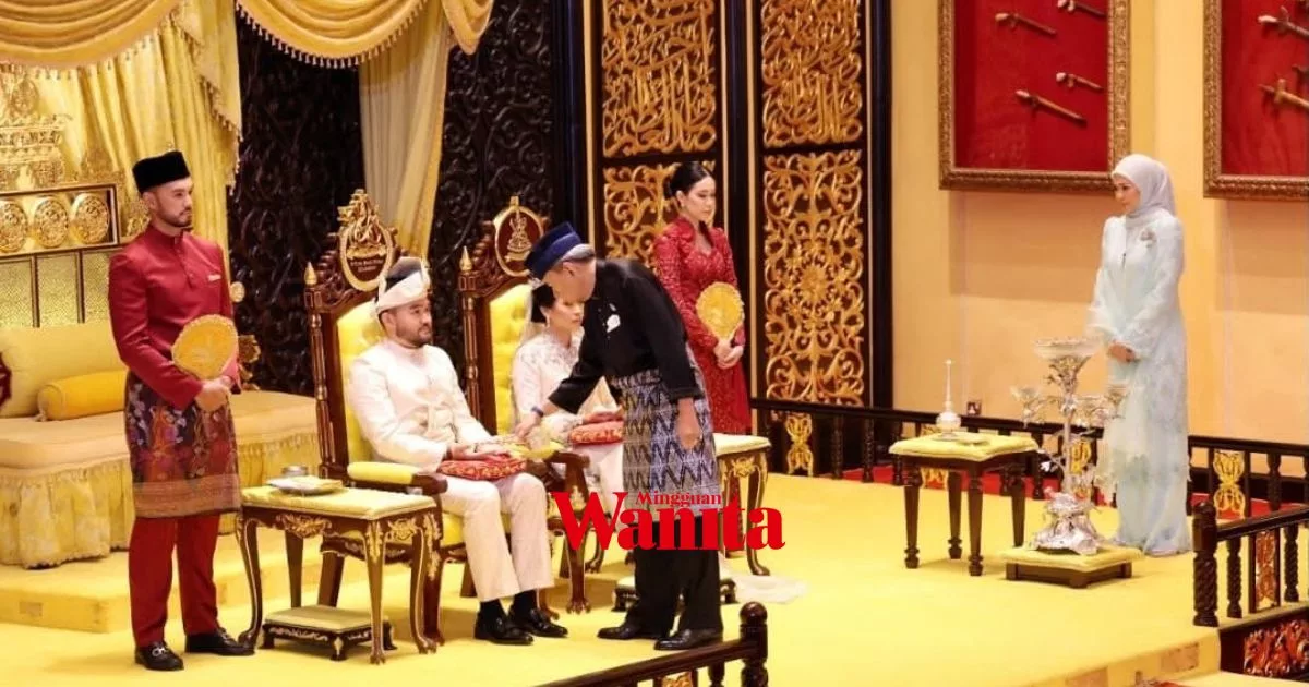Penuh Adat Istiadat. Persandingan Diraja Tengku Amir Shah, Afzaa Fadini Serlah Tradisi Kesultanan Selangor