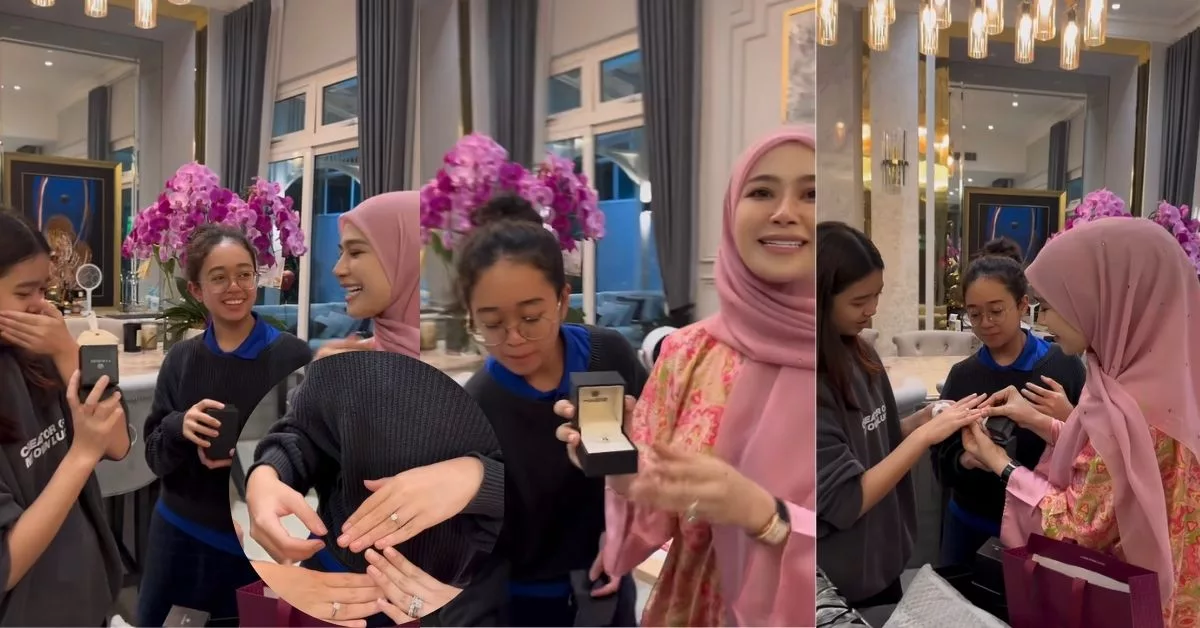 Madammu Hadiahkan Cincin Berlian Kepada Dua Anak Gadis – "Sebelum Suami Awak Beli, Mummy Belikan Dulu"