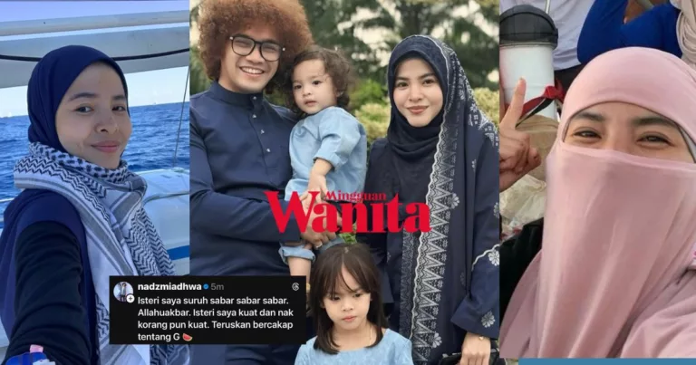 Ardell Aryana Minta Suami Bersabar “Allahuakbar. Isteri Saya Kuat Dan Nak  Korang  Pun Kuat”