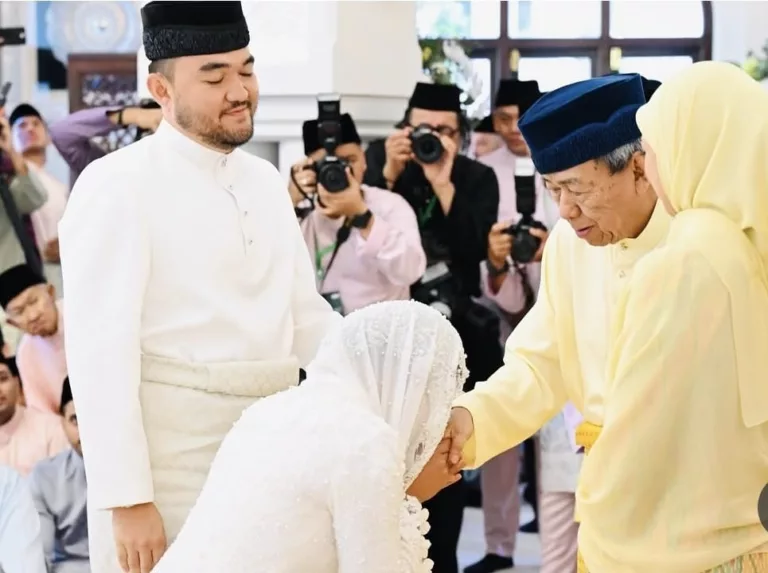 Cinta Diraja Bersemayam Di Istana Alam Shah. Raja Muda Selangor Sah Bergelar Suami YM Datin Paduka Seri Afzaa Fadini