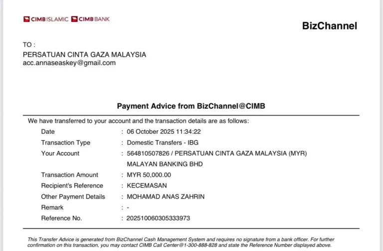 Anas Zahrin sumbang RM50,000 untuk rakyat Palestin sempena 1 juta lipmatte ANAS Cosmetics terjual!