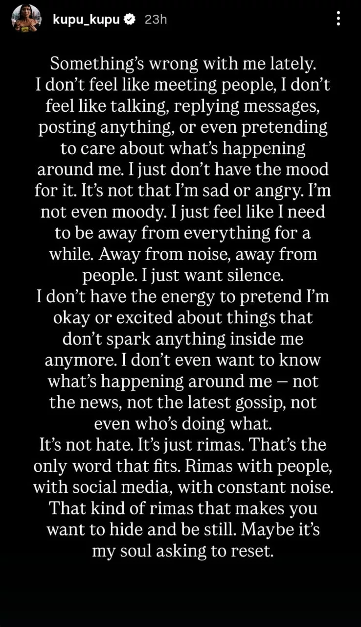 Nabila Huda Mahu ‘Hilang’ Buat Seketika . Rasa Rimas Dengan Orang!