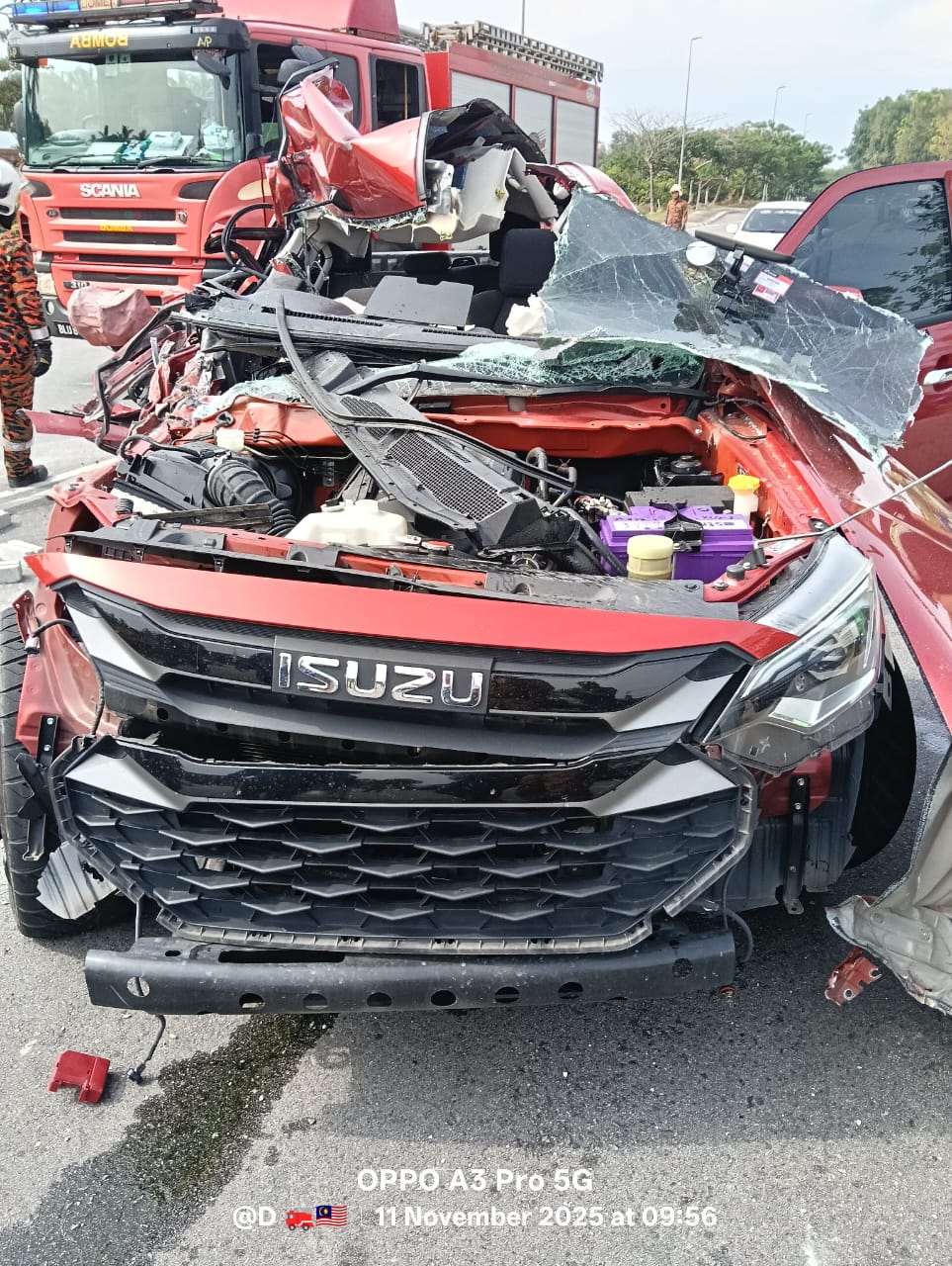 Runner Tak Sempat Sambut Anak Ketiga, Maut Nahas Langgar Lori