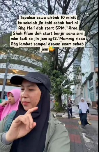 Ibu Berkorban Demi Anak SPM, Banjir Shah Alam Paksa Mereka Tidur Di Hotel Demi Hari Peperiksaan 6 Ibu Berkorban Demi Anak SPM, Banjir Shah Alam Paksa Mereka Tidur Di Hotel Demi Hari Peperiksaan