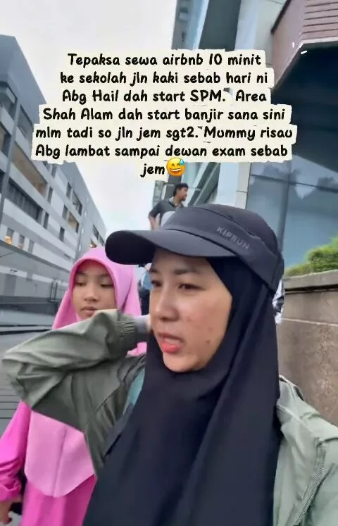 Ibu Berkorban Demi Anak SPM, Banjir Shah Alam Paksa Mereka Tidur Di Hotel Demi Hari Peperiksaan 5 Ibu Berkorban Demi Anak SPM, Banjir Shah Alam Paksa Mereka Tidur Di Hotel Demi Hari Peperiksaan