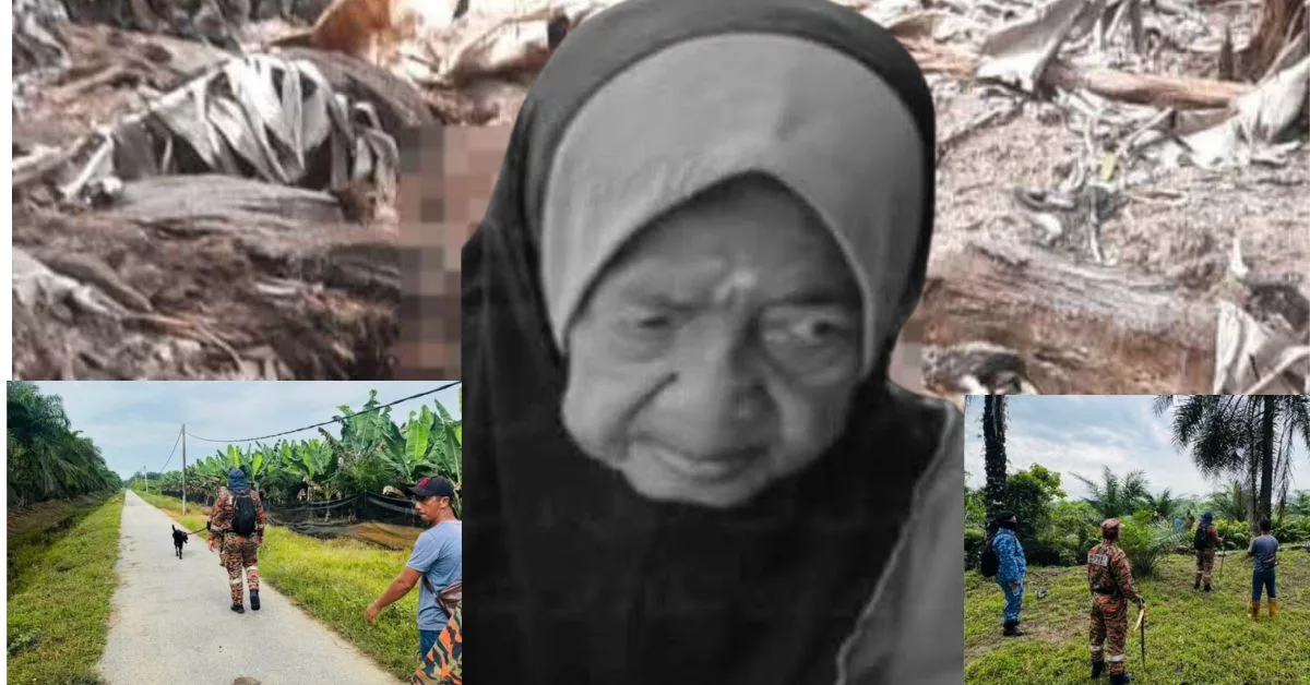 Warga Emas Hilang Tiga Hari Ditemui Sudah Tidak Bernyawa Dalam Parit Kebun