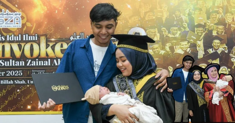 “Rezeki Anak, Hadiah Dari Allah”- Ibu Muda Berpantang Rai Dua Anugerah Utama UniSZA