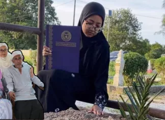 Tak Sempat Tengok Anak Bawa Balik Ijazah, Gadis Bangga Tunaikan Impian Ayah Jadi Doktor