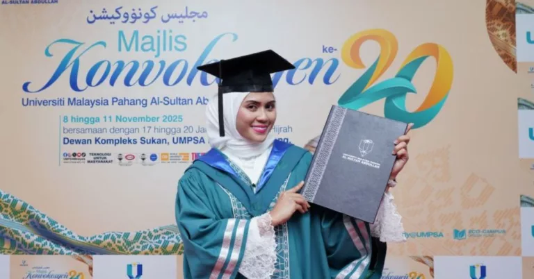 Ibu Tunggal Anak Seorang Raih Master Eksekutif Di Konvokesyen UMPSA Ke-20