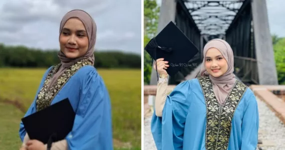 “Kaki terasa sangat berat… terketar, tapi saya tetap teruskan juga naik pentas ambil skrol arwah adik" 6 “Kaki terasa sangat berat… terketar, tapi saya tetap teruskan juga naik pentas ambil skrol arwah adik”