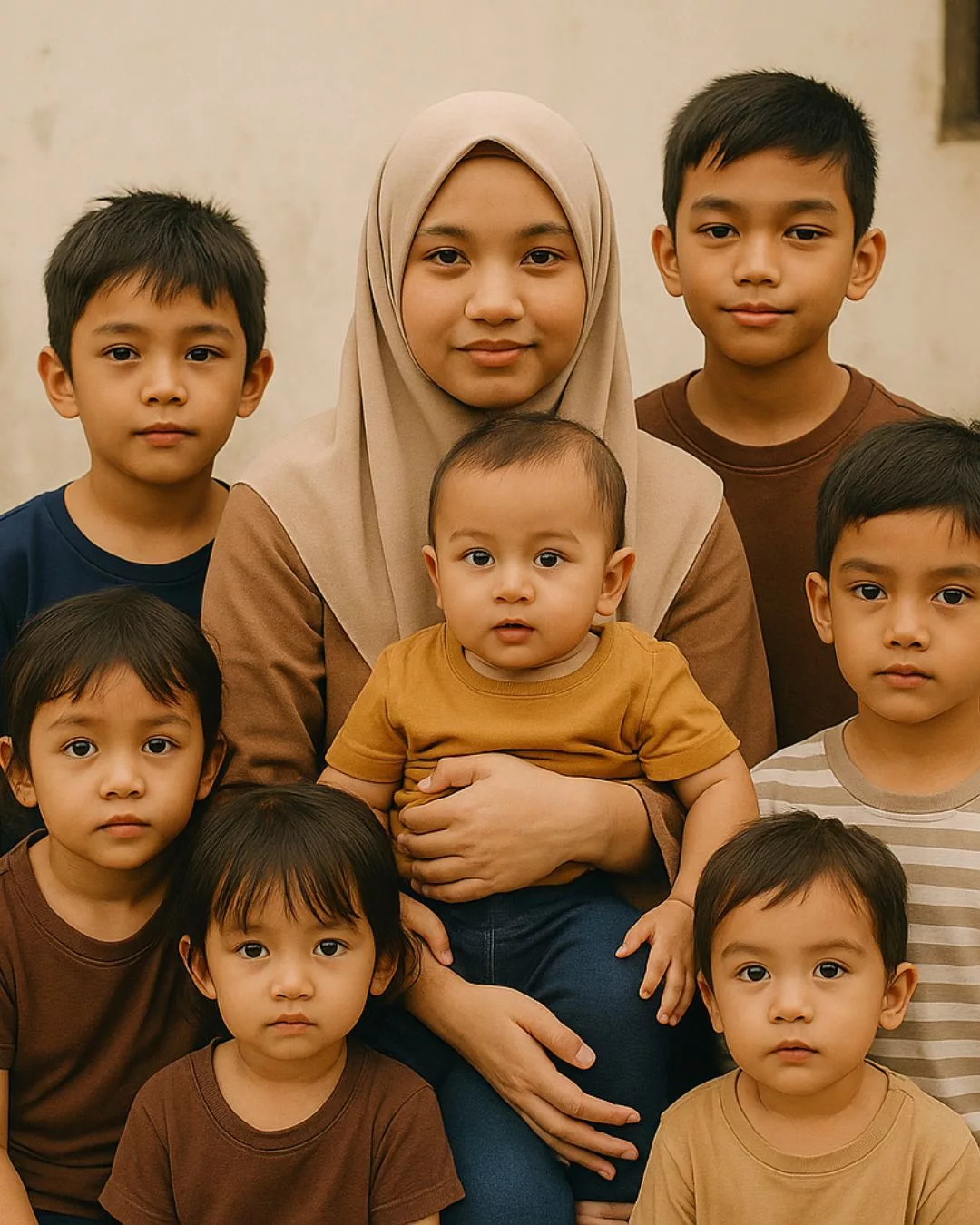 Suami Sambut 6 Anak Dengan Tangan Sendiri Tapi Akhirnya Pilih Penyondol, Ibu 7 Anak Bangkit Dengan Tahajud & Doa