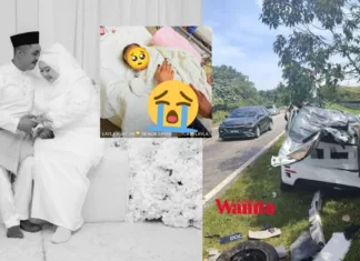 Bayi Berusia 6 Bulan Bergelar Yatim Piatu, Ibu & Ayah Terkorban Dalam Kemalangan