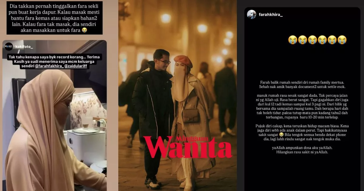 Sebaknya, Farah Fakhira Luah Rasa “Terlalu Banyak Awak Record Dalam Handphone. Seolah Dah Siapkan Semuanya Sebelum Nak Pergi’ 12 Sebaknya, Farah Fakhira Luah Rasa “Terlalu Banyak Awak Record Dalam Handphone. Seolah Dah Siapkan Semuanya Sebelum Nak Pergi’