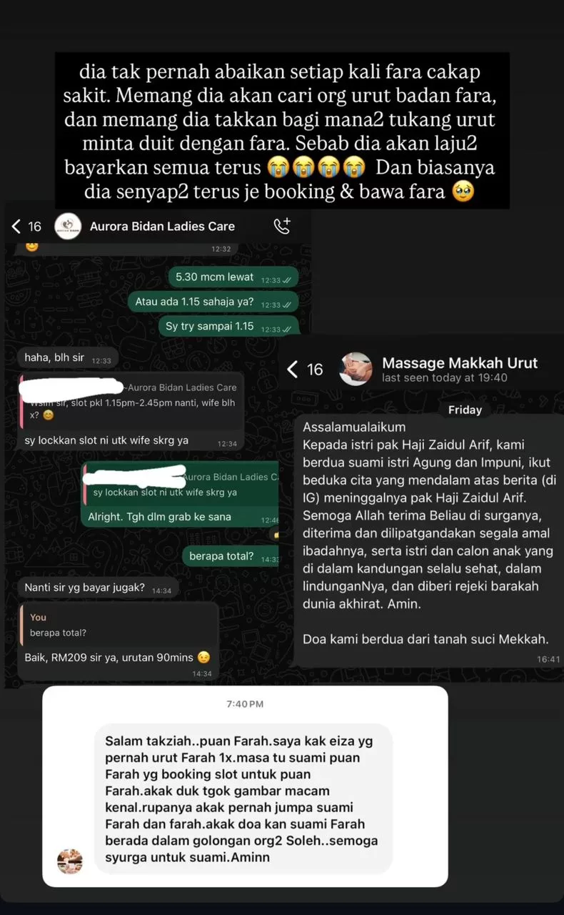 Sebaknya, Farah Fakhira Luah Rasa “Terlalu Banyak Awak Record Dalam Handphone. Seolah Dah Siapkan Semuanya Sebelum Nak Pergi’ 14 Sebaknya, Farah Fakhira Luah Rasa “Terlalu Banyak Awak Record Dalam Handphone. Seolah Dah Siapkan Semuanya Sebelum Nak Pergi’