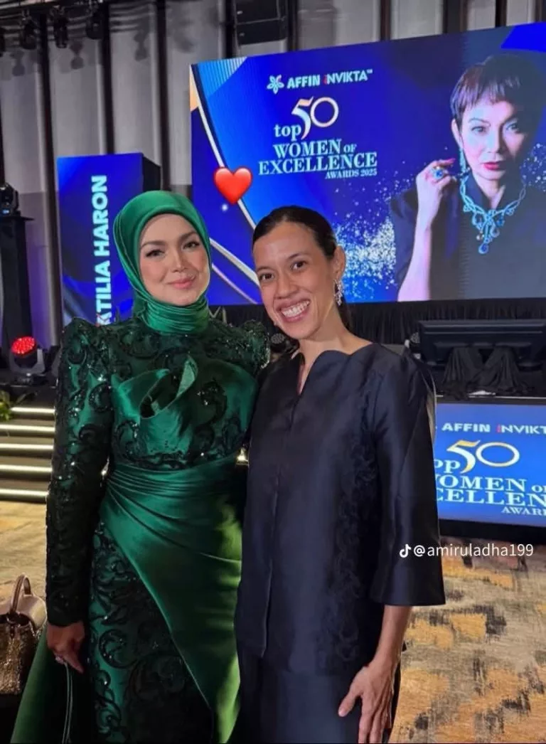 Siti Nurhaliza Terima Anugerah Khas: Wanita Juga Mampu Pimpin, Cemerlang & Pacu Ekonomi Negara