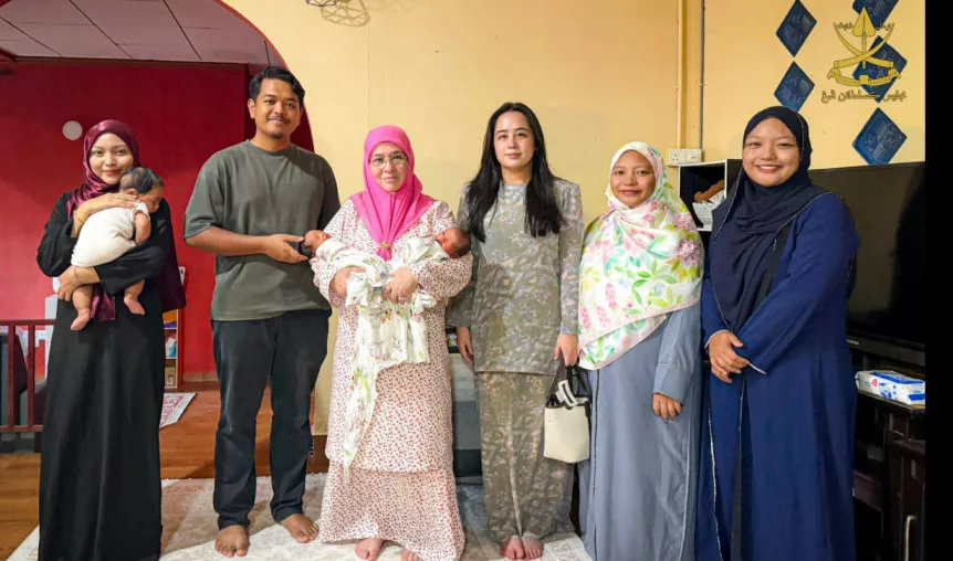 Tunku Azizah Ziarah ‘Cucu’ TAFF Ke-148 dan 149, Detik Penuh Bermakna & Menyentuh Hati