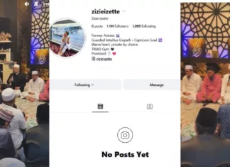 Zizie Ezette Padam Semua Gambar di Instagram, Hanya Kongsi Momen Tahlil Arwah Suami