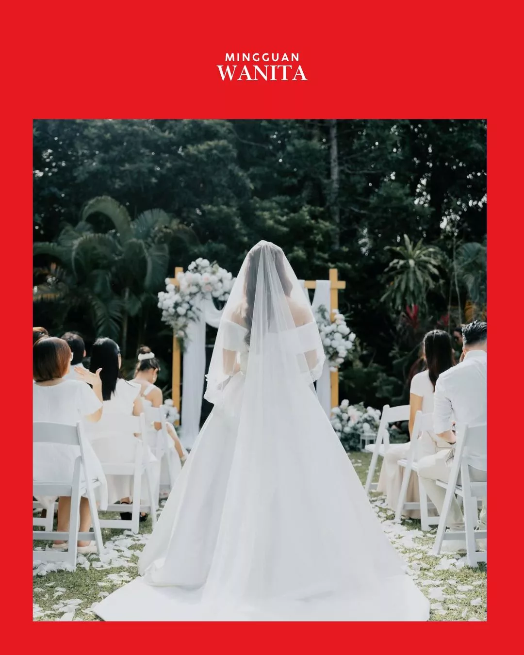 Leona Kongsi Gambar Berbusana Pengantin! Laman Sosial Dibanjiri Ucapan Tahniah
