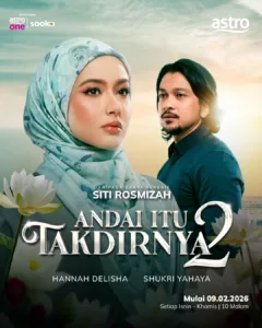 Astro Home of Drama menyemarakkan Ramadan dengan kisah kebangkitan seorang wanita dalam karya terbaik Siti Rosmizah, Andai Itu Takdirnya 2. STRIM di Astro One.