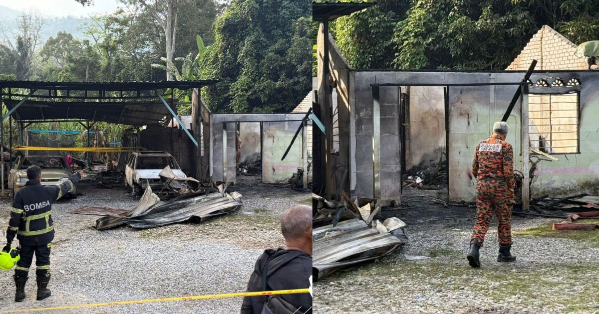 Suami Isteri Rentung Bersama Tiga Anak Perempuan, Dua Beradik Bergelar Yatim Piatu Dalam Tragedi Ramadan