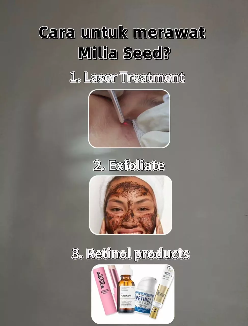 Masalah Milia Seed Sekitar Mata, 3 Cara Ini Boleh Singkirkan Terus Dari Wajah