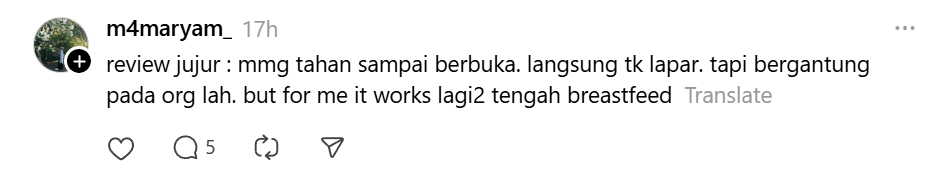 Neelofa Kongsi Menu Tahan Lapar, Ramai Yang Cuba Kata Berkesan