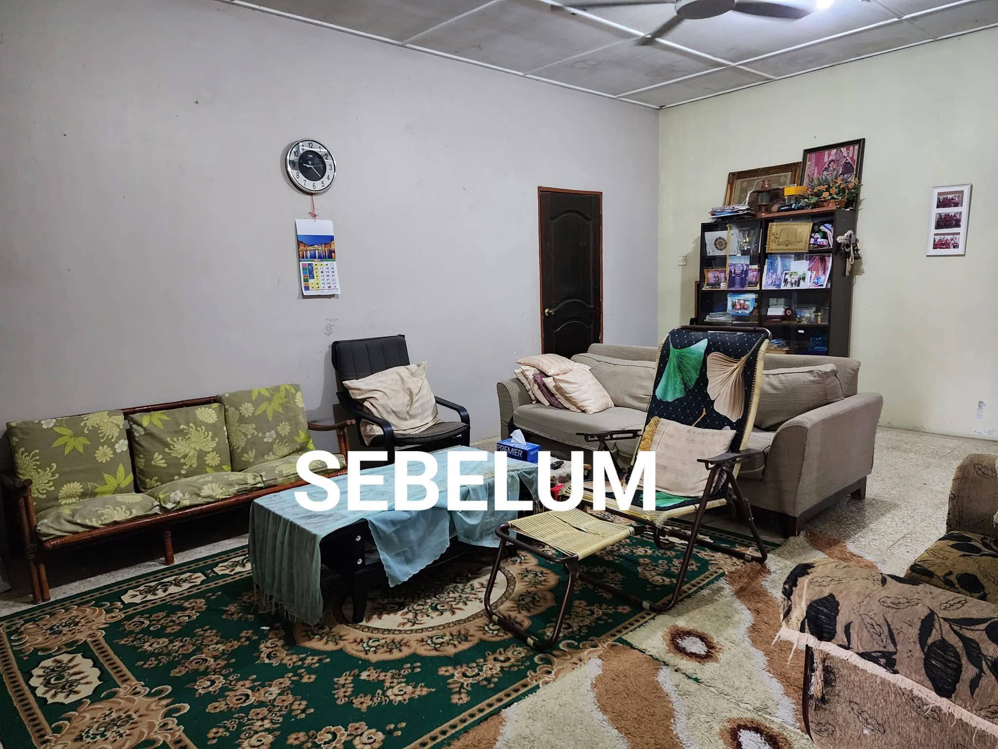 Mak Ayah Tak Larat Uruskan Rumahnya, Anak-anak Berpakat Kumpul Duit Hadiahkan Suasana Baharu