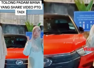 Kereta Kena Halang Lebih Sejam Dengan Warga Asing, Wanita Tampil Minta Maaf Kerana Rosakkan Kereta & Ikut Emosi