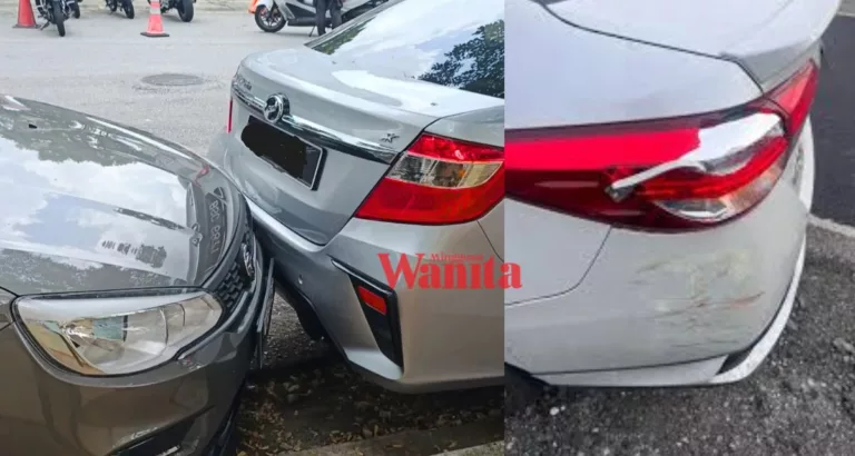 Kereta Kena langgar