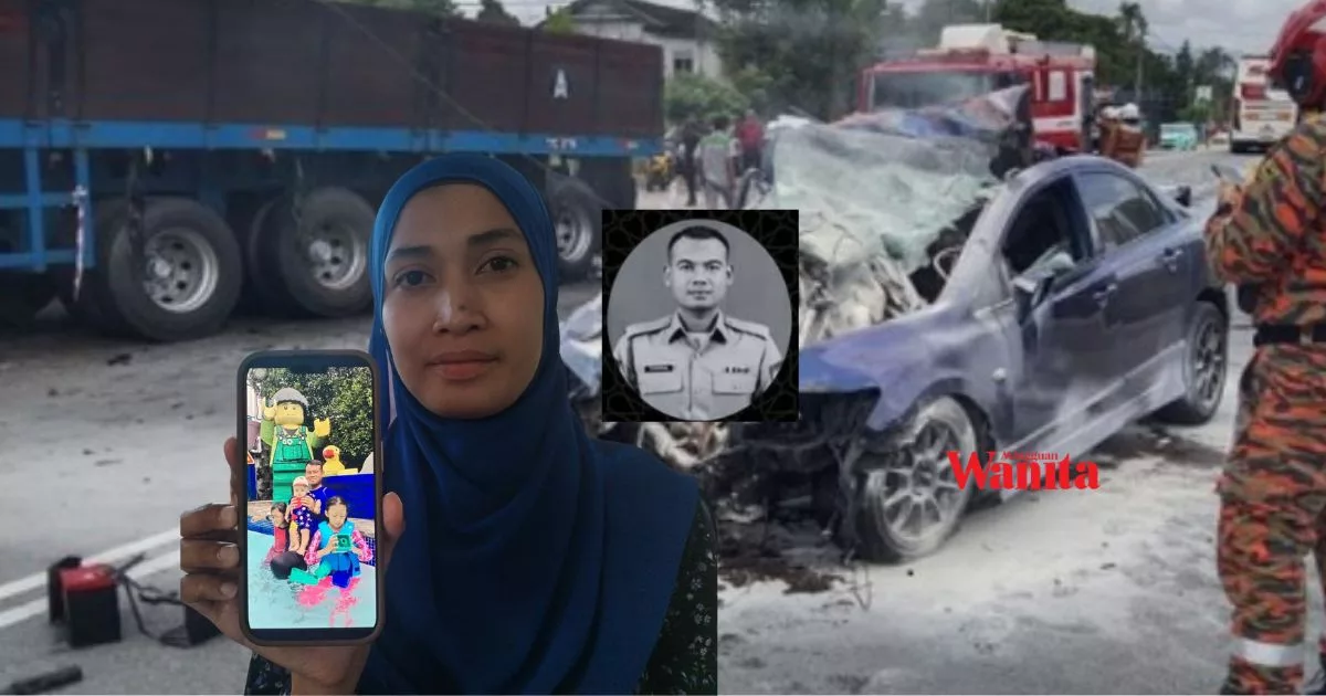 "Arwah Beriya Mahu Sekeluarga Pakai Sedondon Tahun Ini, Isteri Hanya Tahu Suami Meninggal Dari Media Sosial