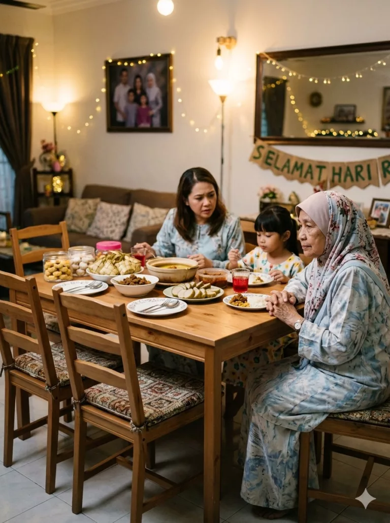 Sedih Hari Raya Tak Cukup Korum, Tapi Mak Ayah Kena Bertolak Ansur Bila Anak Sudah Kahwin