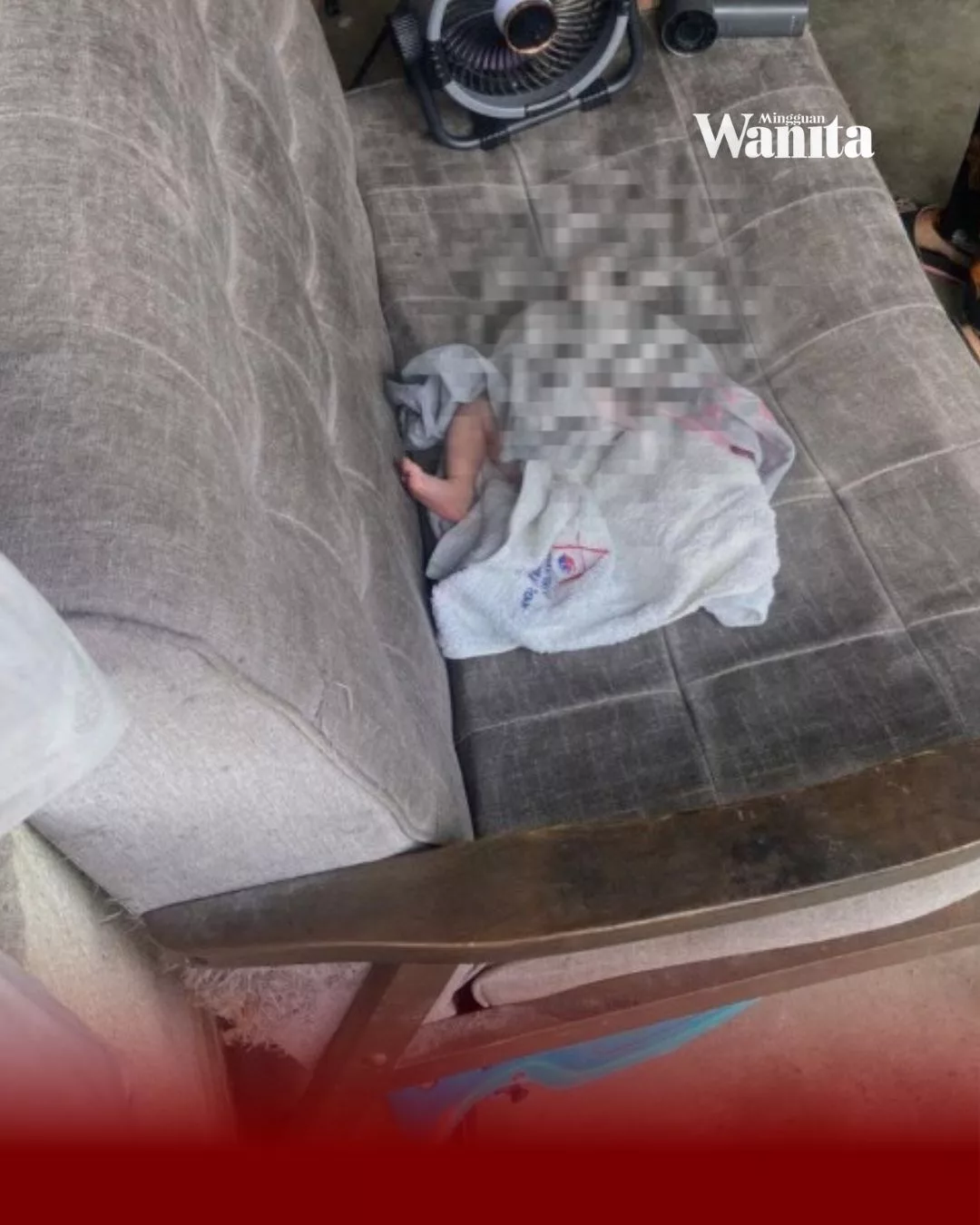 Wanita Terkejut Ada Bayi Lelaki Masih Bertali Pusat Atas Kerusi Depan Rumahnya, Panik Tak Tahu Nak Buat Apa!