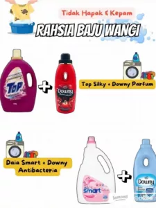 Rahsia Baju Wangi Tahan Lama & Tak Hapak, Ini Kombinasi Sabun Paling Best Ramai Tak Tahu